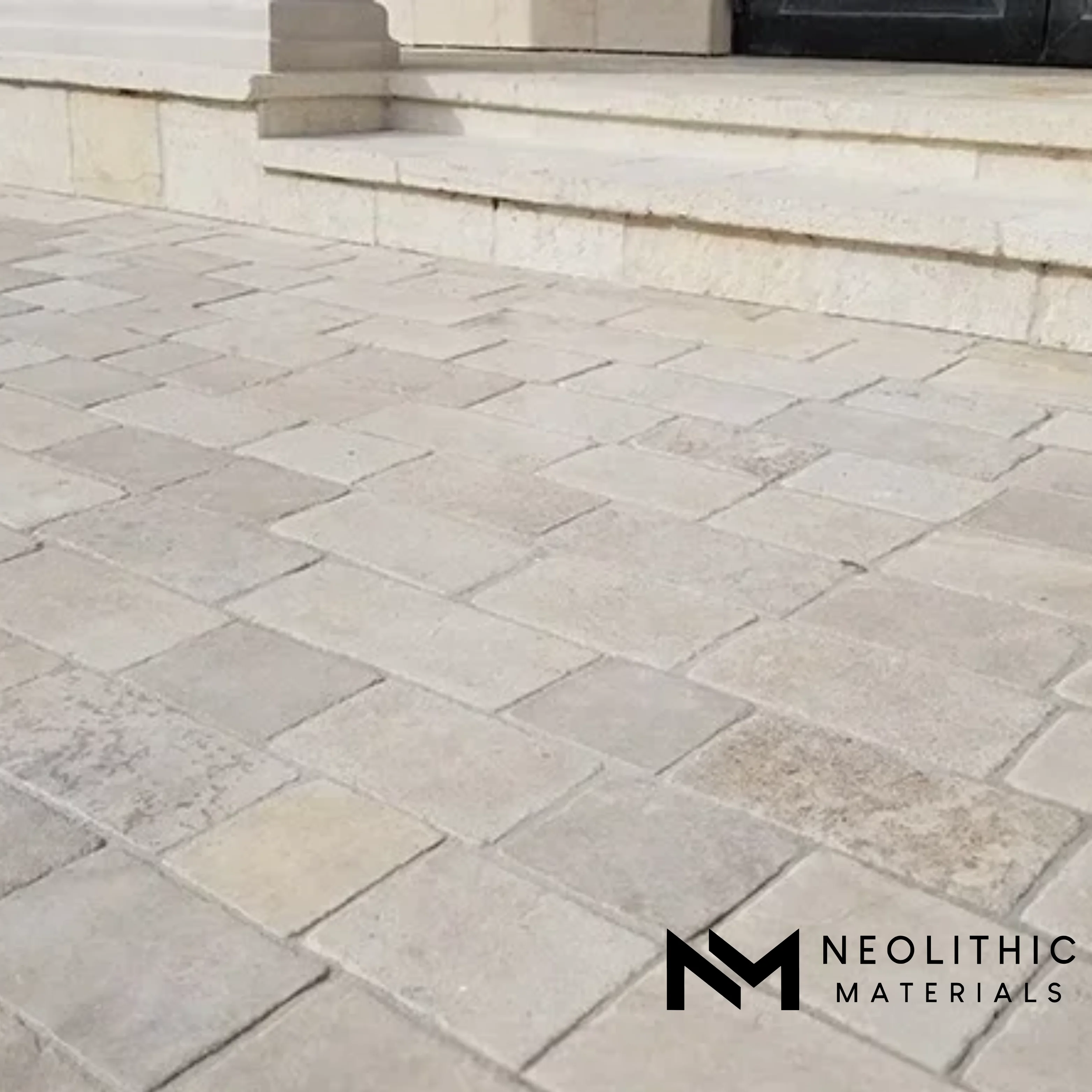 Aged Burgundy Cobblestone